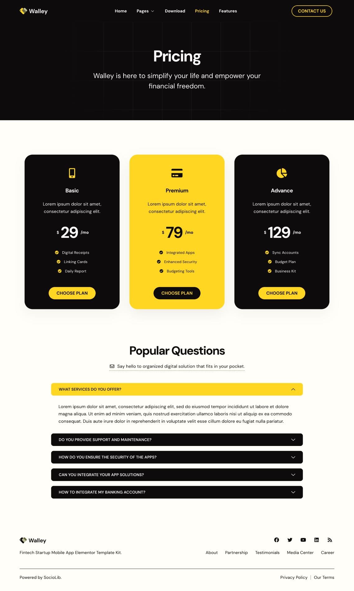 Pricing